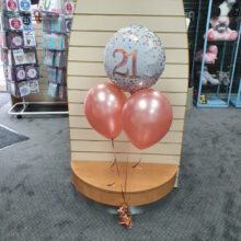 21st Birthday Celebration Balloons